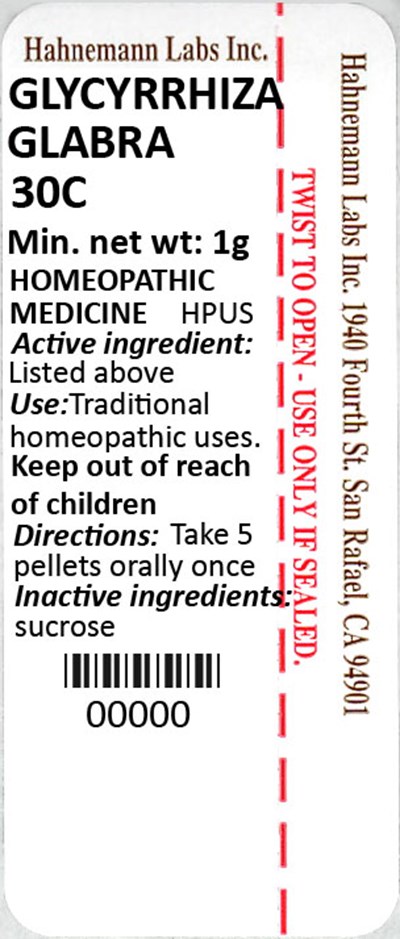 Glycyrrhiza Glabra 30c 1g (Glycyrrhiza Glabra 30c 1g)
